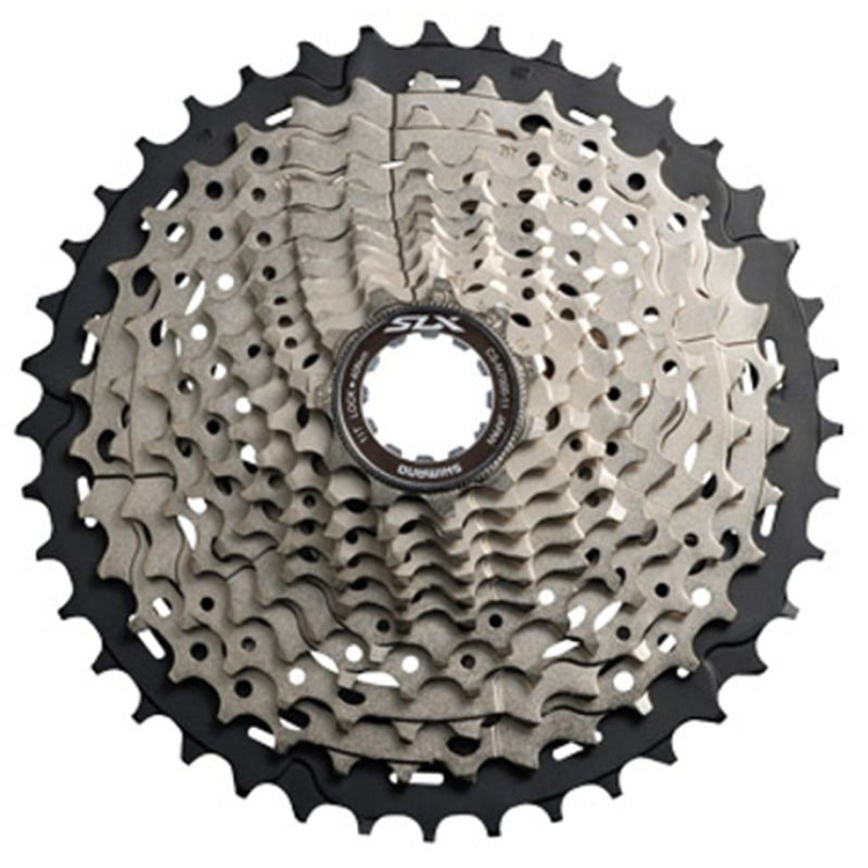 Shimano SLX CS-M7000 11-46T 11-Speed Cassette Silver/Black Shimano SLX CS-M7000 11-46T 11-Speed Cassette Silver/Black
