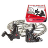 DISC BRAKE SET, DUAL PISTON, FLAT MOUNT, MECHANICAL, FRONT & REAR DISC BRAKE SET, DUAL PISTON, FLAT MOUNT, MECHANICAL, FRONT & REAR