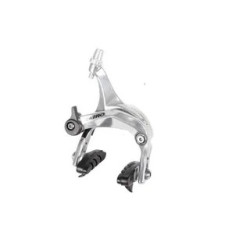 BRAKE - Caliper Road Brake, 41-57mm Reach, Dual Pivot, Alloy, Q/R, Recessed, SILVER (REAR Only)