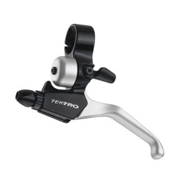 BRAKE LEVER - Tektro V-Brake Lever, Integrated Bell, 2 Finger LH ONLY