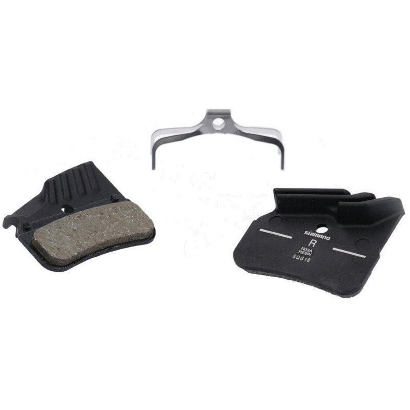 Shimano BR-M9120 N03A Finned Resin Brake Pads W/Spring And Split Pin Shimano BR-M9120 N03A Finned Resin Brake Pads W/Spring And Split Pin
